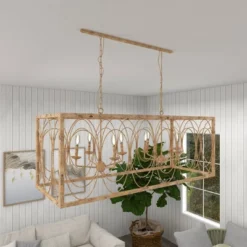 Vintage Metal Chandelier Gold - Olivia & May -Decora Shop GUEST 01f75c4c f7da 47de 9c10 fd58ebe1b83c