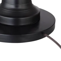 360 Lighting Spenser Retro Art Deco 58" Tall Floor Lamp Oiled Bronze Brown Beige Fabric Pleated Empire Shade For Living Room Bedroom House -Decora Shop GUEST 02251c4c 0371 4f18 baf1 1a036ee2eaa7