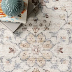 NuLOOM Gemma Machine Washable Transitional Floral Area Rug -Decora Shop GUEST 04de7bfd db8a 4408 8d53 8e91c7bfa3fd