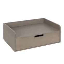 18" X 12" X 6.5" Kitt Floating Shelf Side Table - Kate & Laurel All Things Decor -Decora Shop GUEST 076031c8 06de 463a 869a a60cec21334d