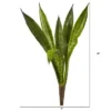 Nearly Natural 20-in Sansevieria Artificial Plant (Set Of 6)
