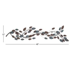 Traditional Metal Leaf Wall Decor Brown - Olivia & May -Decora Shop GUEST 0b38ef12 6dfa 40f4 bd24 8e9f6a8d9f19