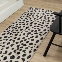 Daffodil Leopard Print Woven Rug - Threshold™ -Decora Shop GUEST 0efea80e 333d 4d53 ba99 3047838bb320