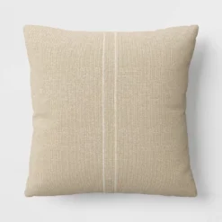 Textured Linen Striped Throw Pillow Neutral - Threshold™ -Decora Shop GUEST 12a0647f 85ef 4ff3 a12c e3cc27130eda