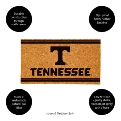 Evergreen University Of Tennessee Logo Turf Mat, Brown- 28 X 16 Inches Indoor Outdoor Doormat -Decora Shop GUEST 175fb001 1ffc 46dd b52c 880677c59f24