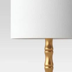 Large Bamboo Table Lamp (Includes LED Light Bulb) Brass - Threshold™ -Decora Shop GUEST 18044299 d5f2 42ac 836d b9503588291a