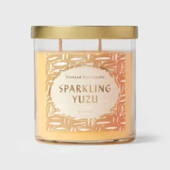 Lidded Glass Jar Candle Sparkling Yuzu - Opalhouse™ -Decora Shop GUEST 18fdf501 b6b7 4c07 9045 290aa3a8a15a