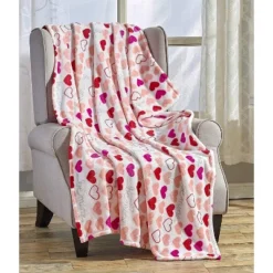 Valentine's Day Love & Hearts Collection Ultra Plush & Comfy Throw Blanket (50" X 60") -Decora Shop GUEST 1a951c6b 68e4 4fd3 bc13 56a0fe2d4a5e