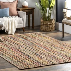 NuLOOM Aleen Bohemian Cotton/Jute Area Rug -Decora Shop GUEST 1dc80c09 5a07 4aaa 89e2 7954961f603a