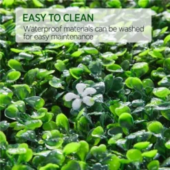 Yaheetech Pack Of 6 Faux Ivy Artificial Boxwood Panels Green -Decora Shop GUEST 1eadd030 c3f8 41cb 970a ca0362f4786b