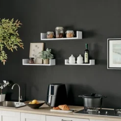 3pc Aalto U-Shaped Floating Wall Shelf Set - Danya B. -Decora Shop GUEST 1eda6e13 e3ed 42a1 96b2 5bf33c0be9f5