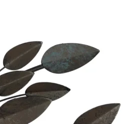 Traditional Metal Leaf Wall Decor Brown - Olivia & May -Decora Shop GUEST 1f8c0e6e 0972 4667 b19b 51a7637b9a87