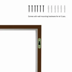 Floating Shelves- Cube Wall Shelf Set With Hidden Brackets, 3 Sizes To Display Décor, Books, Photos, More- Hardware Included By Lavish Home (White) -Decora Shop GUEST 214b078a 4733 4cdc 9483 01c3a6a81b30