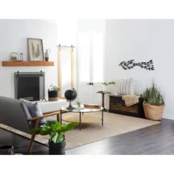 Traditional Metal Leaf Wall Decor Brown - Olivia & May -Decora Shop GUEST 2432ae25 3a0d 4abe ad72 2a4a027aeabf