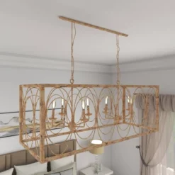 Vintage Metal Chandelier Gold - Olivia & May -Decora Shop GUEST 250b17d4 8c3e 4734 9123 89e88ceb084a