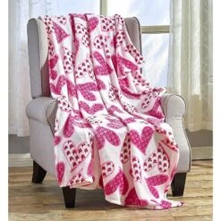 Valentine's Day Love & Hearts Collection Ultra Plush & Comfy Throw Blanket (50" X 60") -Decora Shop GUEST 2582a7a8 1260 4386 9287 90a1eb98cccd