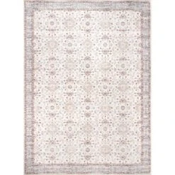 NuLOOM Gemma Machine Washable Transitional Floral Area Rug -Decora Shop GUEST 2588f56d 3965 4c63 860b 712e2761280e