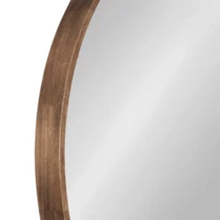22" Colfax Round Wall Mirror Natural - Kate & Laurel All Things Decor -Decora Shop GUEST 260e6b69 00b1 4df8 83a8 2d0056565b4a