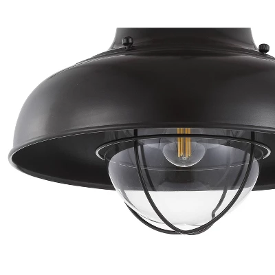 13" LED Metal Semi Flush Mount - Jonathan Y 3 13" LED Metal Semi Flush Mount - Jonathan Y - Image 3
