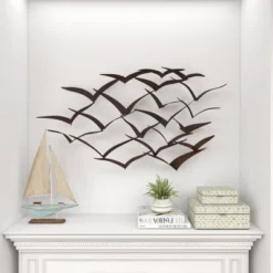 Metal Bird Flying Flock Wall Decor - Olivia & May 29 Metal Bird Flying Flock Wall Decor - Olivia & May -Decora Shop GUEST 2e601885 21e5 4626 94d6 d9c2f71f0ba5