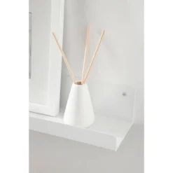 24" X 3" Mezzo Modern Metal Ledge Shelf Set White - Kate & Laurel All Things Decor -Decora Shop GUEST 2e7e599b e88f 4a9a 9436 4fe74b6a1570