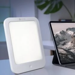 Sun Light Therapy Table Lamp Clear (Includes LED Light Bulb) - OttLite -Decora Shop GUEST 31481911 7c0d 44b1 b036 2dd9ddc1ed0c