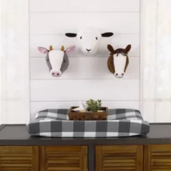 Little Love By NoJo Cow Plush Head Wall Decor -Decora Shop GUEST 320660d0 b595 4dad 9054 9f06036e3847