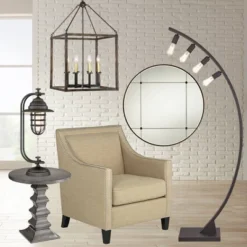 Franklin Iron Works Knox Industrial Desk Lamp 24" High Oil Rubbed Bronze LED Cage Glass Shade For Bedroom Living Room Bedside Nightstand Office House 13 Franklin Iron Works Knox Industrial Desk Lamp 24" High Oil Rubbed Bronze LED Cage Glass Shade For Bedroom Living Room Bedside Nightstand Office House -Decora Shop GUEST 32ad0c14 eb10 45a6 b7a6 4b4e4a34925d