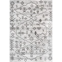 NuLOOM Rhonda Machine Washable Global Inspired Moroccan Area Rug -Decora Shop GUEST 33d955e8 7d62 4f62 9c65 0b760256deb1