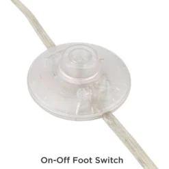 360 Lighting Modern Arc Floor Lamp With USB Charging Port 72" Tall Brushed Nickel White Drum Shade For Living Room Reading House -Decora Shop GUEST 34b60a29 b099 4161 81b8 759ec5cd5b07