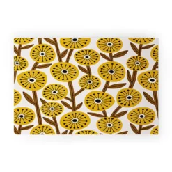 Alisa Galitsyna Mid Century Garden Looped Vinyl Welcome Mat - Society6 -Decora Shop GUEST 388ca9bc e52e 4764 848e e8418070457f