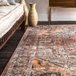NuLOOM Traditional Amber Medallion Area Rug -Decora Shop GUEST 3dc7b031 c309 4d42 ad4d db132e58a9f3