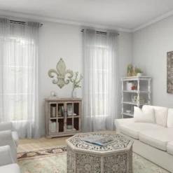 Metal Fleur De Lis Wall Decor With Distressing White - Olivia & May -Decora Shop GUEST 431d6fbf 512c 48f9 bc69 2df1166f20de