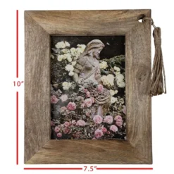 Tasseled 5X7 Wood Photo Frame - Foreside Home & Garden -Decora Shop GUEST 462b5d57 09a2 4f06 8595 e04bc59b2a0e