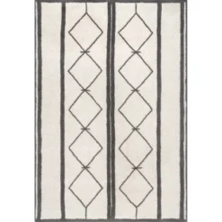 NuLOOM Sondra Machine Washable Wool Moroccan Diamond Area Rug -Decora Shop GUEST 488d47f9 9826 41f7 999a 038d849fd2b0