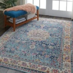 Nourison Vintage Kashan VKA01 Indoor Area Rug -Decora Shop GUEST 4aab768a eb6e 442b b0d3 4cb1ab6d83ab