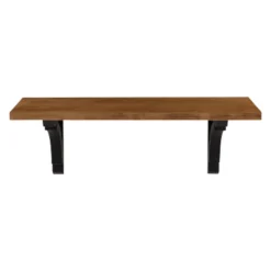 Wall Shelf - Brown/Black