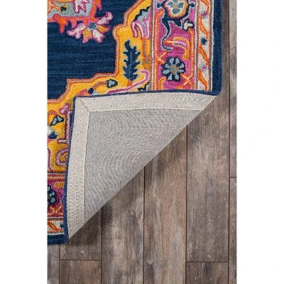 3'x5' Ibiza Naomi Accent Rug Navy - Momeni 4 3'x5' Ibiza Naomi Accent Rug Navy - Momeni - Image 4