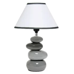Ceramic Stone Table Lamp - Simple Designs -Decora Shop GUEST 4d214a55 3aef 4cb4 81af 0eea576ccb1e