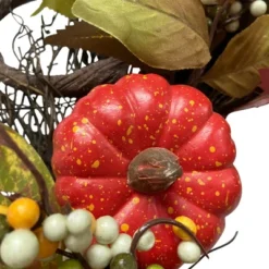 Northlight Sunflower, Pumpkin, Foliage And Pine Cone Fall Harvest Wreath - 24 Inch, Unlit -Decora Shop GUEST 4e03ddfa 2363 4d69 965e 607b2380af5c