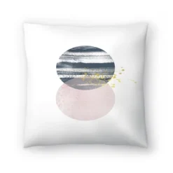 Circles In Pink And Navy By Tanya Shumkina Throw Pillow - Americanflat -Decora Shop GUEST 4fc08d32 fc0f 4bcc be05 ee77c2a34627