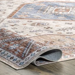 NuLOOM Elowyn Machine Washable Medallion Area Rug -Decora Shop GUEST 519dfd5e c841 4a4b bef8 2d4e4bed86ea