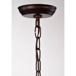 9.84" X 9.84" X 49.62" 3-Light Eresu Chandelier Brown - Warehouse Of Tiffany -Decora Shop GUEST 52231f8d da66 4fd2 a889 5df4999a8880
