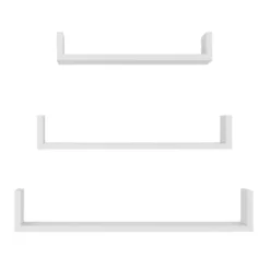 3pc Aalto U-Shaped Floating Wall Shelf Set - Danya B. -Decora Shop GUEST 5238bb26 a668 4f10 90e9 bc68cf09a26a