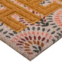 Northlight Brown And Pink "Hello" Floral Coir Outdoor Doormat 18" X 30" 9 Northlight Brown And Pink "Hello" Floral Coir Outdoor Doormat 18" X 30" -Decora Shop GUEST 52b85715 9336 409c bd0b 74356772ab8d