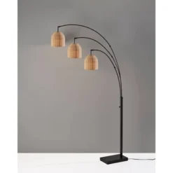 Bahama 3 Arm Arc Lamp Dark Bronze - Adesso -Decora Shop GUEST 58609b4e 3b89 4b7c 8b7b ec6d77deee76