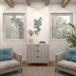 Metal Leaf Wall Decor With Gold Accent Blue - Olivia & May 22 Metal Leaf Wall Decor With Gold Accent Blue - Olivia & May -Decora Shop GUEST 5b1e4385 bae0 4a03 8e94 deccaf049c62