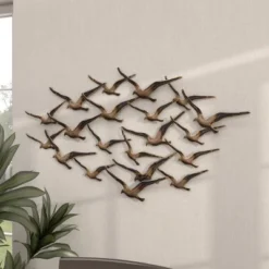 Metal Bird Flying Flock Of Wall Decor Gold - Olivia & May 24 Metal Bird Flying Flock Of Wall Decor Gold - Olivia & May -Decora Shop GUEST 5c38dec7 f000 45b0 8d1f 0c2e95ced60c