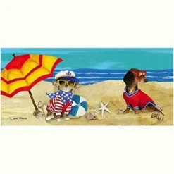 Evergreen Indoor Outdoor Doormat Bundle Set Of 5 - Frame And 4 Welcome Paw Print Pet Inserts -Decora Shop GUEST 5cf786c8 ef0b 4d2c 9fab dd5e476428a5