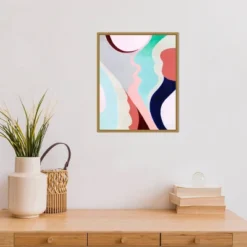 16" X 20" Pastel Highlands I By Grace Popp Framed Canvas Wall Art - Amanti Art -Decora Shop GUEST 5e329185 4b33 4059 8976 3f922dcc3188